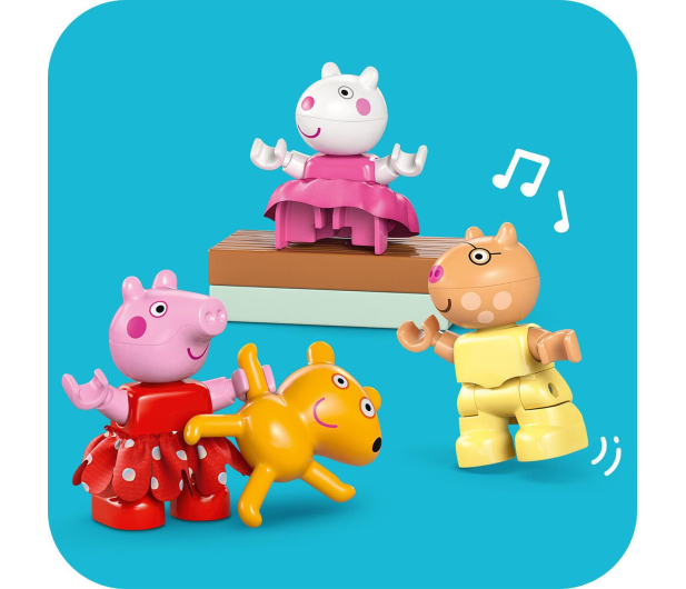 LEGO DUPLO IP 2 2024 PINK 10433 Urodzinowy domek Peppy - 1248402 - zdjęcie 5